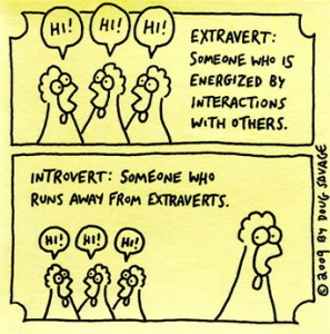 extrovert vs introvert