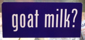 GoatMilkSign