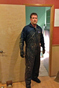 me after coming out of the depths of the crawlspace (it was a little damp)